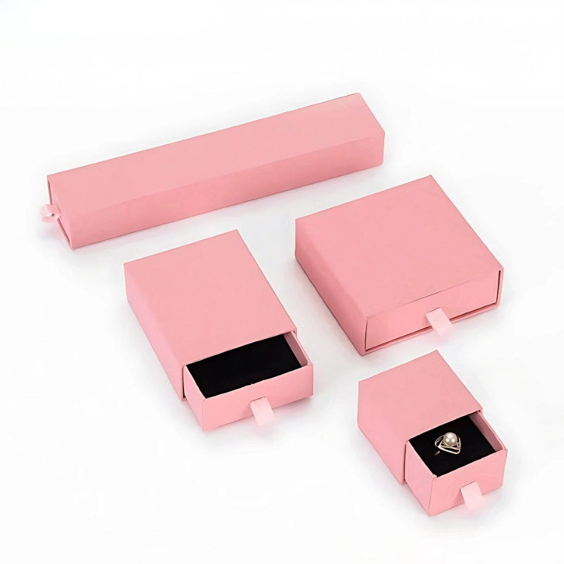 Custom Drawer Boxes with sliding inner tray and printed outer sleeve