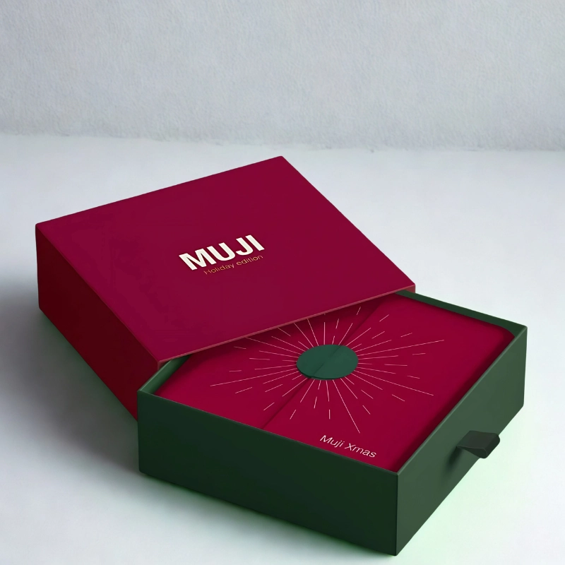 Custom Rigid Boxes with printed wraps and fitted inserts for branded packaging